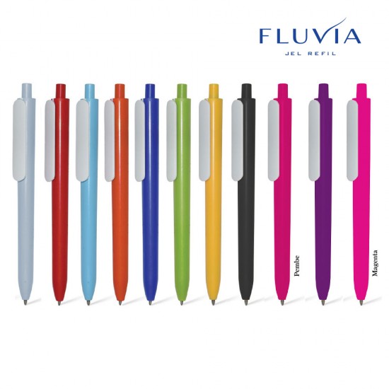 Fluvia İnce Jel Tükenmez Kalem